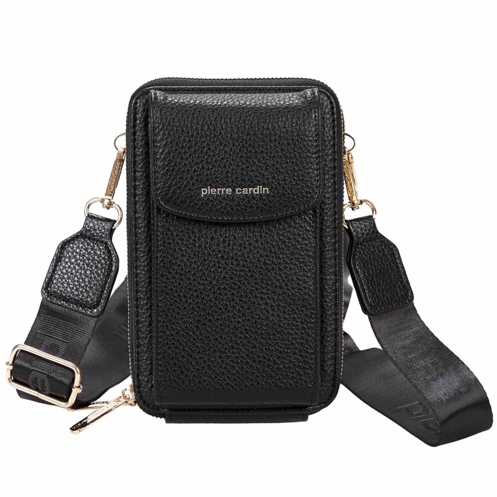 Levně Dámská crossbody kabelka Pierre Cardin 1232 Černá