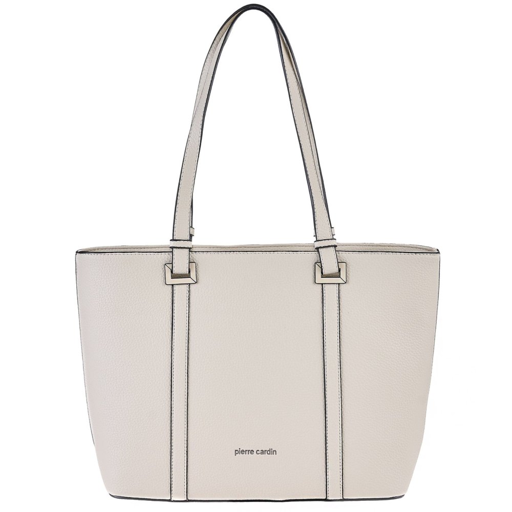Levně Elegantní dámská kabelka Pierre Cardin 24021 Béžová