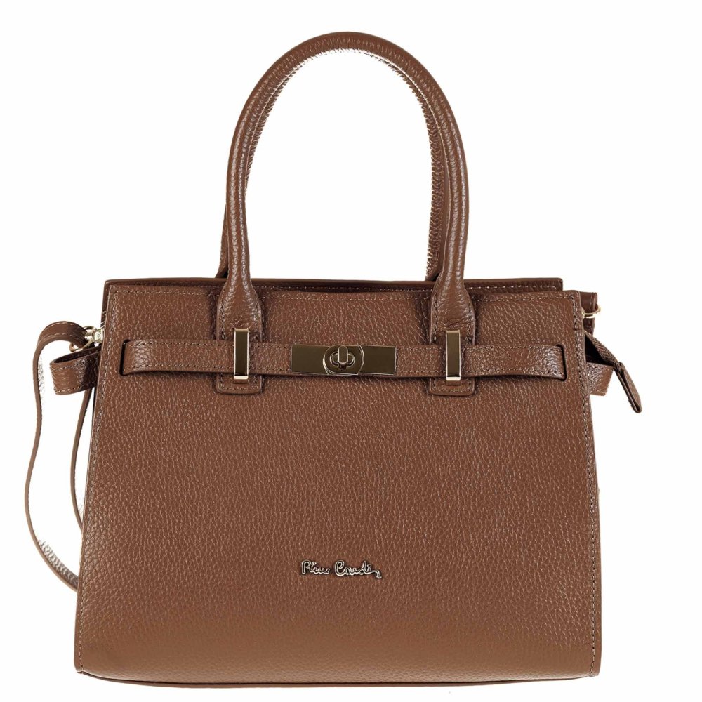 Kožená taška PIERRE CARDIN 1925 Cuoio