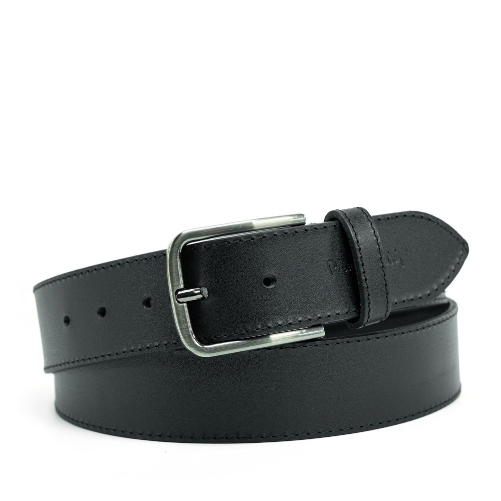 Kožený opasok Pierre Cardin 6210 Black