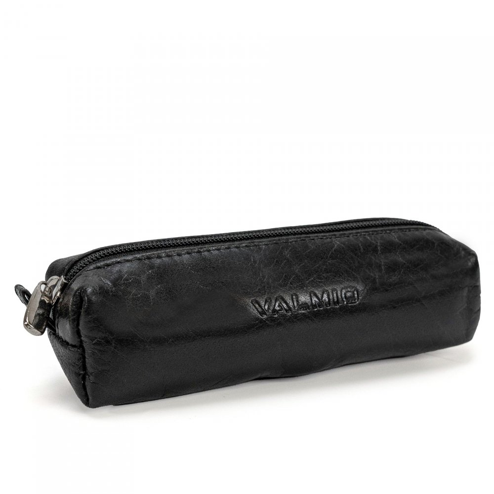 VALMIO Kožená klíčenka Grande Black