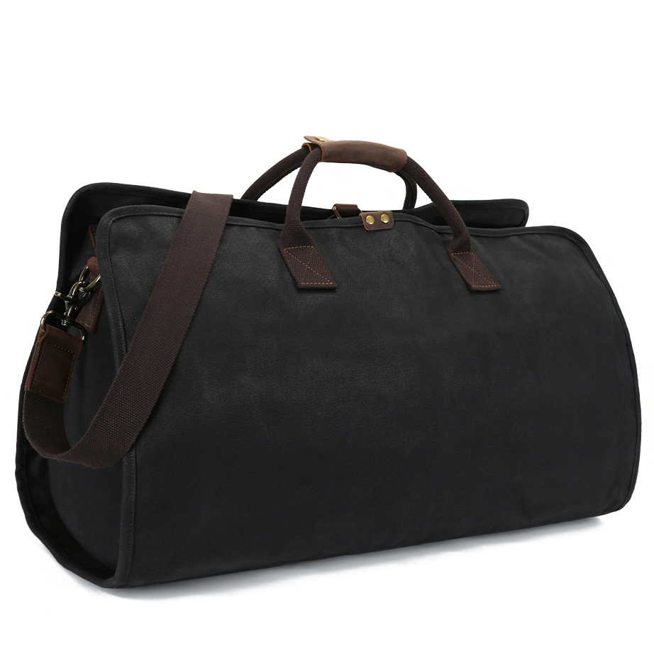 VALMIO Černá Cestovní taška Carry Travel 2in1 Černá Objem
43 L