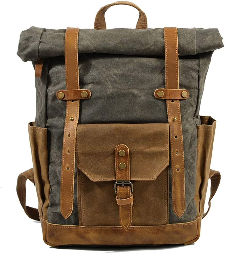 Olivový městský batoh Gwood