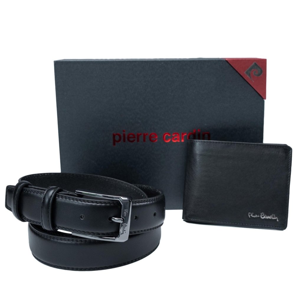Pierre Cardin Dárková sada  PARURE 2551 GG37  Černá 2551-GG37-BLACK